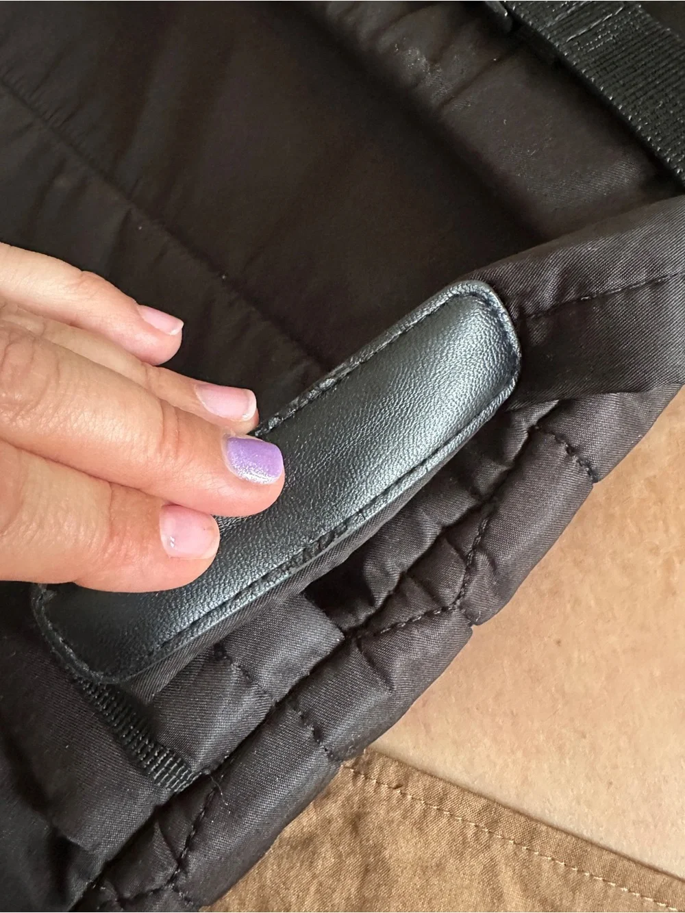 Skip Hop Forma Quilted Diaper Backpack – Jet Black Stroller Straps Parent Fav